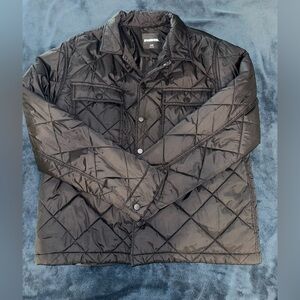 RSQ Charcoal Quilted Jacket